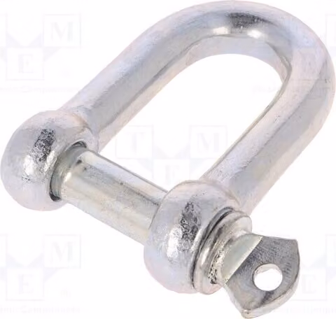 1x Gancio da 16 mm, modello SK16, per cavi, zincato