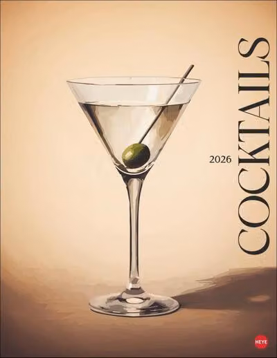 Poster calendario cocktail 2026