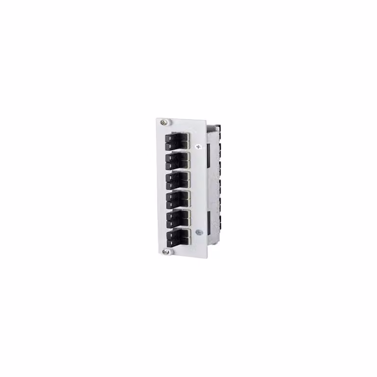 Metz Connect OpDAT REGpro Frontale 3U, 7TE 6xE2000-D MM (Vetroceramica) 15024A5A06-E
