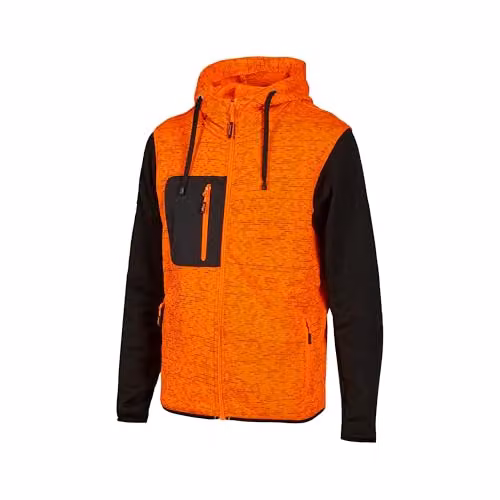 Felpa Orange Fluo Xxl Rainbow Upower
