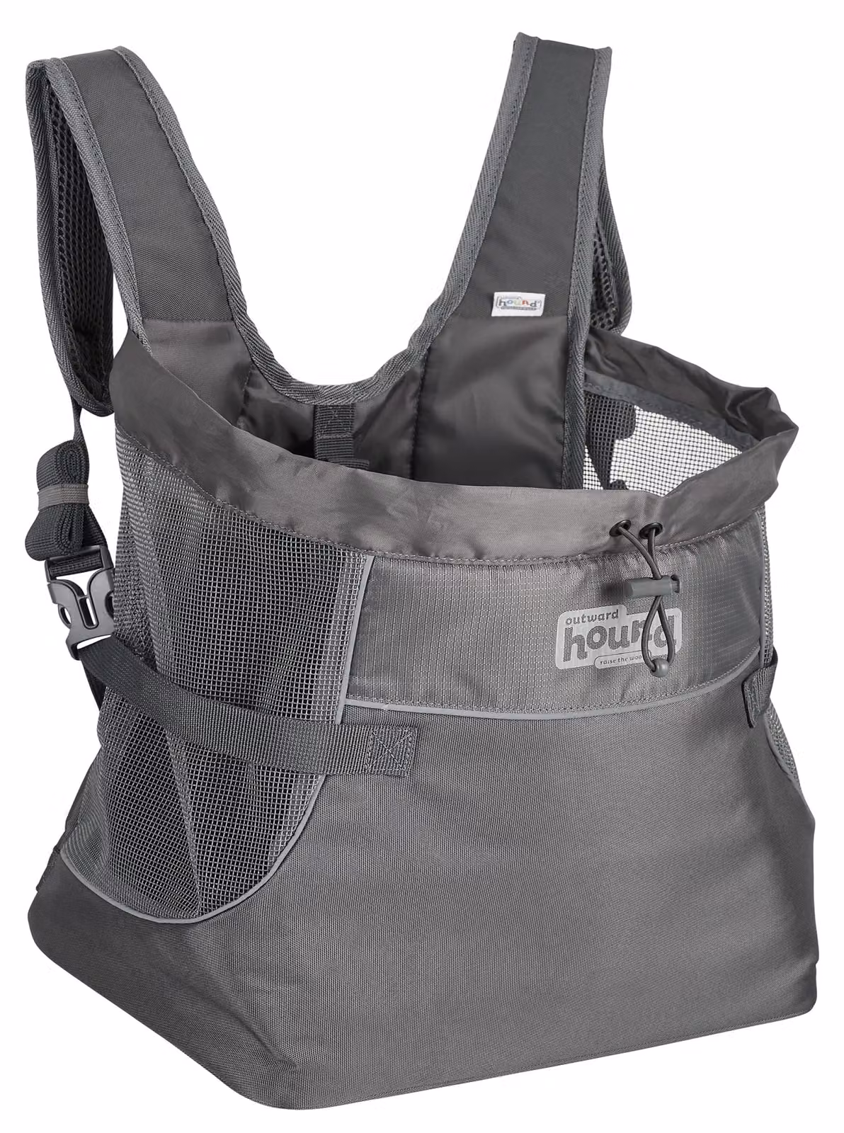 Borsa trasportino Outward Hound PupPak per cani, taglia M, colore grigio