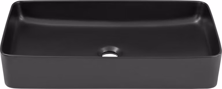 Schwarzer Keramik Aufsatz Tisch Platte Waschbecken Waschtisch Becken Aufsetzen