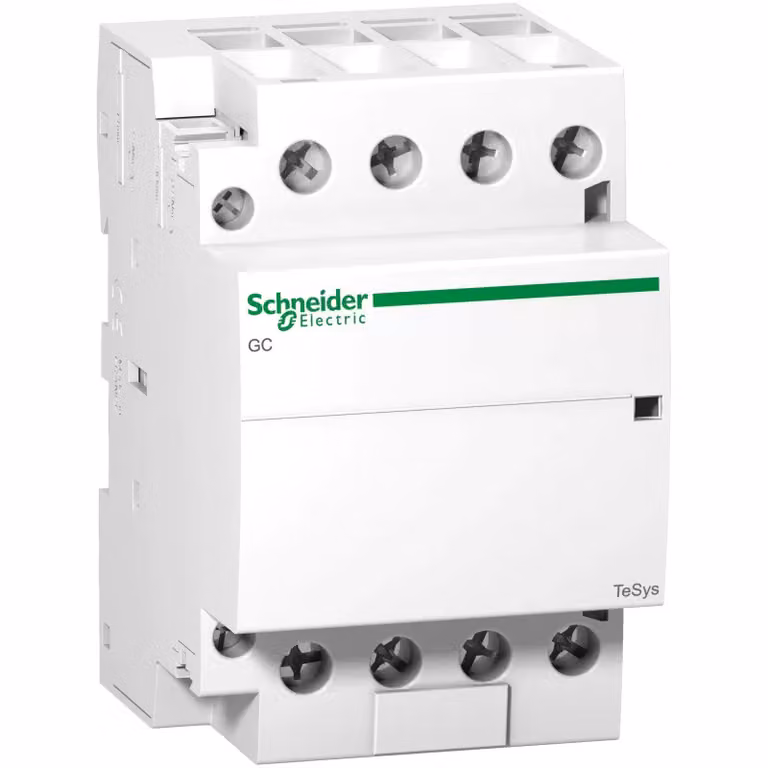 Contattore standard Schneider Electric tipo GC, 4S, 40 A, bobina 220-240 V CA GC4040M5