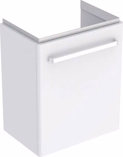 Geberit Renova Compact meuble sous lavabo, avec une porte, 50x60,4x36,7cm, blanc, 862055000, 862055000