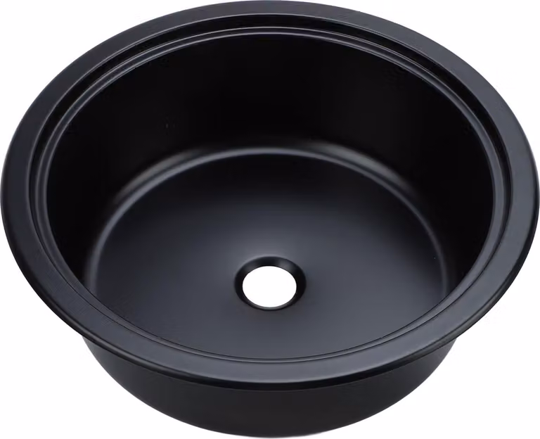 lavabo rotondo da 11,81 x 4,72 pollici in acciaio inox 304, antiruggine, facile da pulire, lavabo da bagno per barca, roulotte, camper