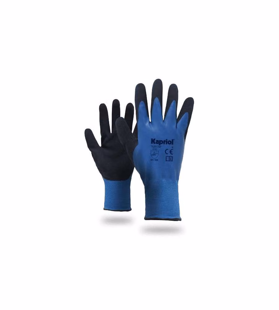 Kapriol Guanti da Lavoro Termici Tiler Top Lattice Blu 9 Inverno