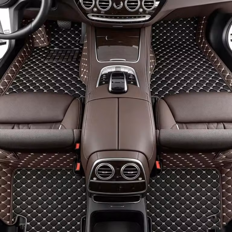 Tappetini per auto, resistenti allo sporco, su misura, disponibili in 9 colori