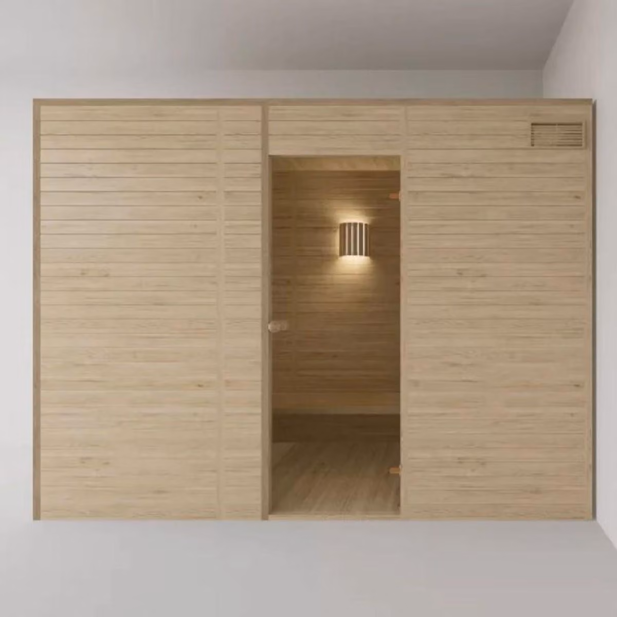 Casa Padrino sauna interna per 4 persone Colori naturali 300 x 100 x H. 190 cm