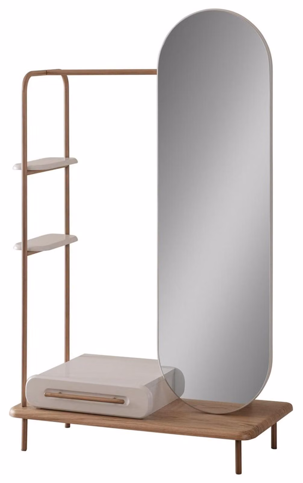 Spiegel Stil modern beige bequem praktisch Schlafzimmer komfortabel