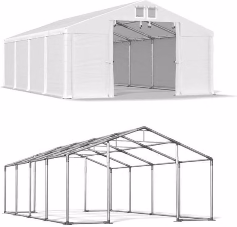 8x8 White Magazine Tenda WINTER MSD