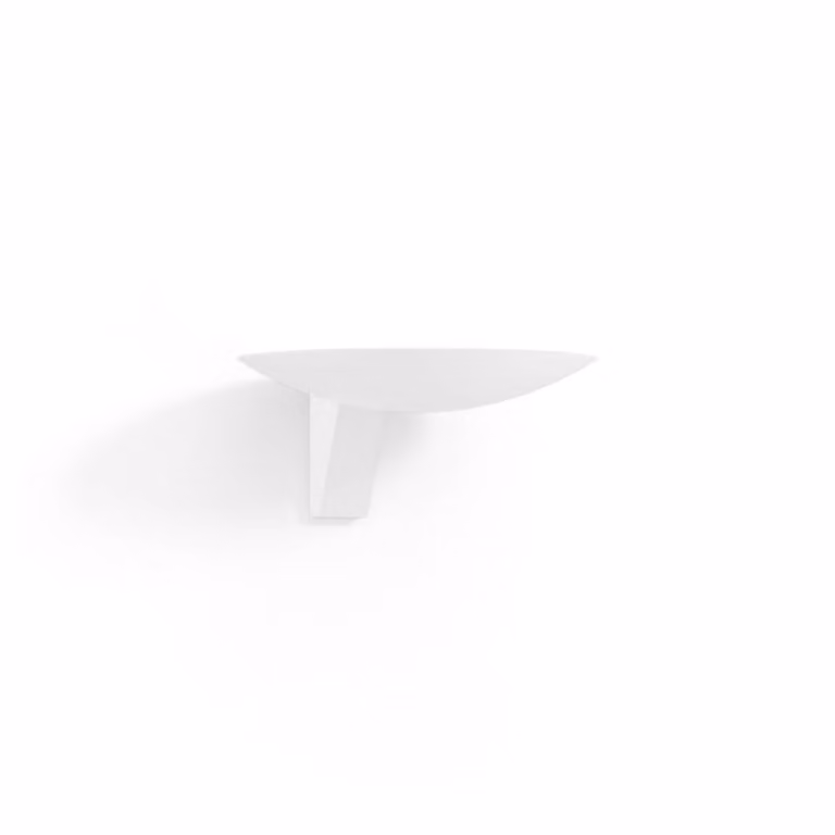 Wever & Ducré Lighting WEVER DUCRÉ Applique a LED Scava 1.0 bianco 2700 K 1.0, dimmerabile, Bianco / Opale, Soggiorno / Sala da pranzo, Alluminio, Applique