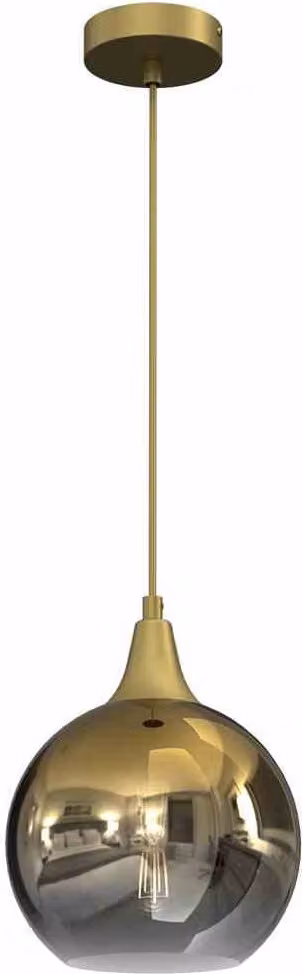 Lampada a sospensione Milagro MONTE MLP8400, finitura dorata