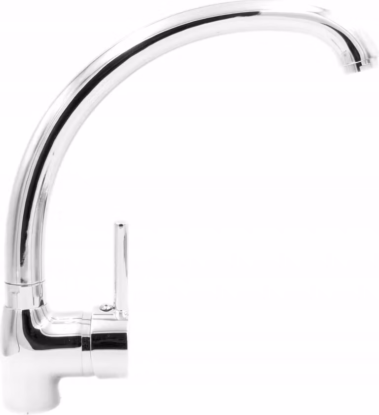 Granitan - Miscelatore cucina - Rubinetto cucina altezza 27 cm - Miscelatore lavello cromato - ROY