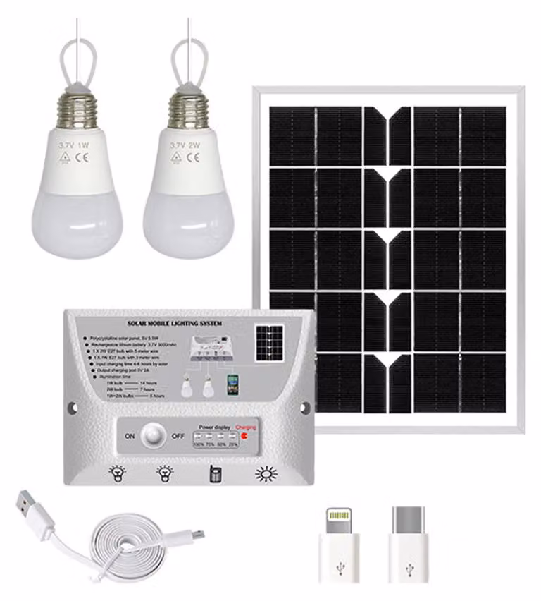 Sistema di illuminazione solare Myers Power LS1
