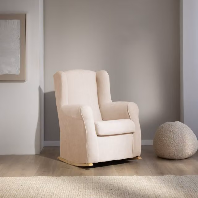 Danat butaca mecedora beige