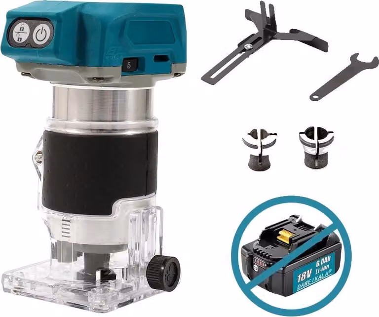 Tagliabordi elettrico, motore brushless, giri/min regolabili, senza batteria