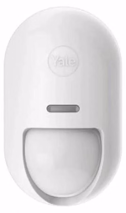 Yale Indoor Motion Sensor Infrared sensor Wireless Wall White