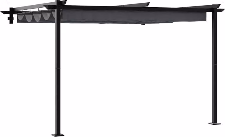 Gazebo 300 x 300 x 200 cm Antracite Poliestere