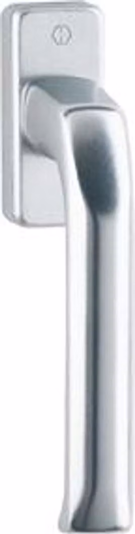 HOPPE Maniglia per finestra London 013/U34 Alu.F2/nickel colore argento 32mm a libera installazione - 790586
