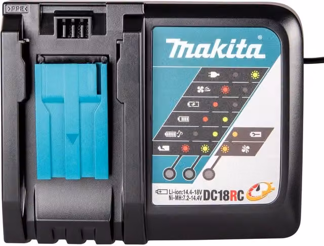 Caricabatteria DC18RC Makita colore nero