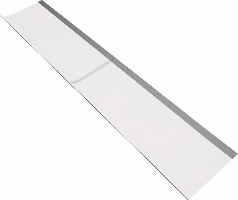 Tettoia per porte e finestre - Tettoia antipioggia - 200×40 cm - PET 3,5 mm - Temperatura da -30 a 70°C - Impermeabile e resistente alle intemperie - Bianco
