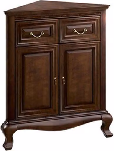 Klassische Kommode Eckkommode Ecke Eck Kommoden Kommodenschrank Echtholz Holz