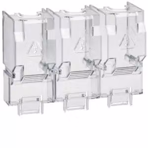 Copertura morsetti per sezionatore di sicurezza 250 A-400 A a 3 poli