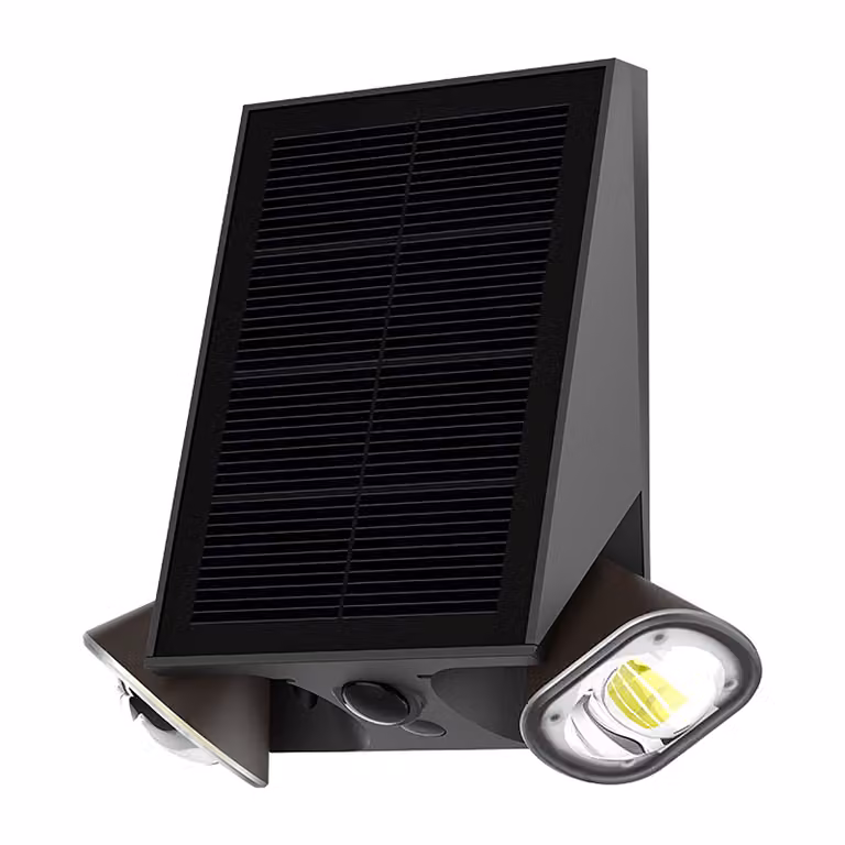 Applique solare a LED VIKING VSR39 IP44 5 W 800 lm 4000 K nero con sensore di movimento