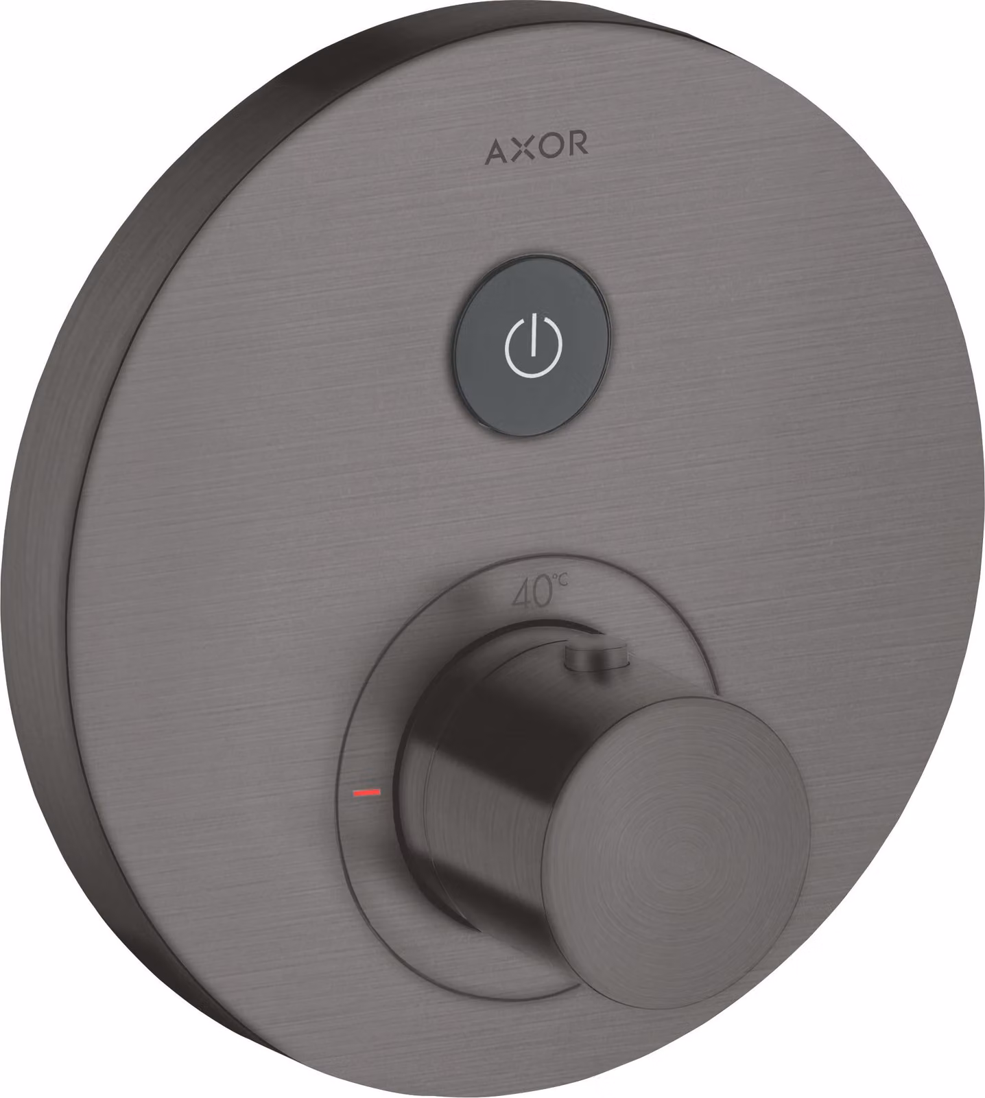 hansgrohe AXOR Starck ShowerSelect Thermostat rond à encastrer pour 1 consommateur, 36722340, 36722340