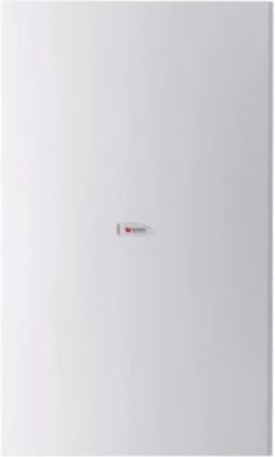 Caldaia a Condensazione Hermann Saunier Duval Spazio 4 Condensing 26 Metano/Gpl con Kit Scarico Fumi in Acciaio Inox e Bianco