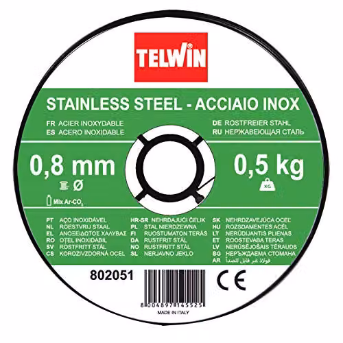 Bobina di filo in acciaio inox 0,8 mm