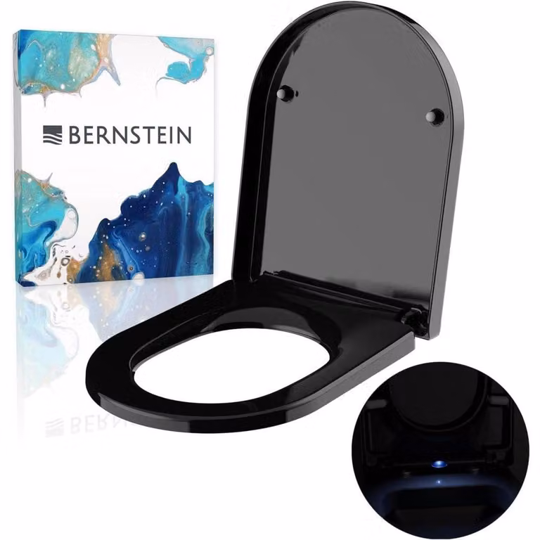 sedile per wc bernstein con chiusura ammortizzata u100