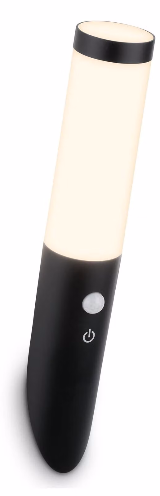 Lampada da parete esterna a LED con sensore di movimento, dimmerabile, grado di protezione IP44, dimensioni 6x6,5x35 cm, colore nero