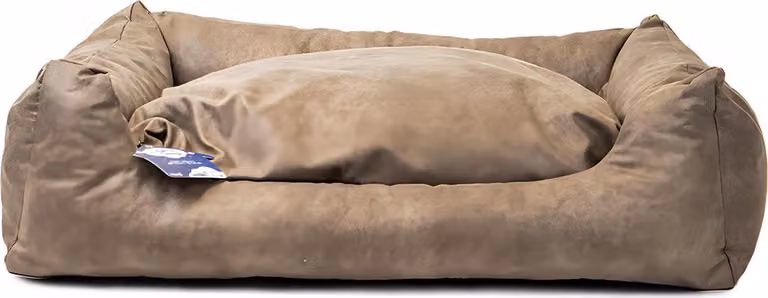 Letto per cani Lets Sleep Sweet Dreams con cuscino color tortora, taglia: XL