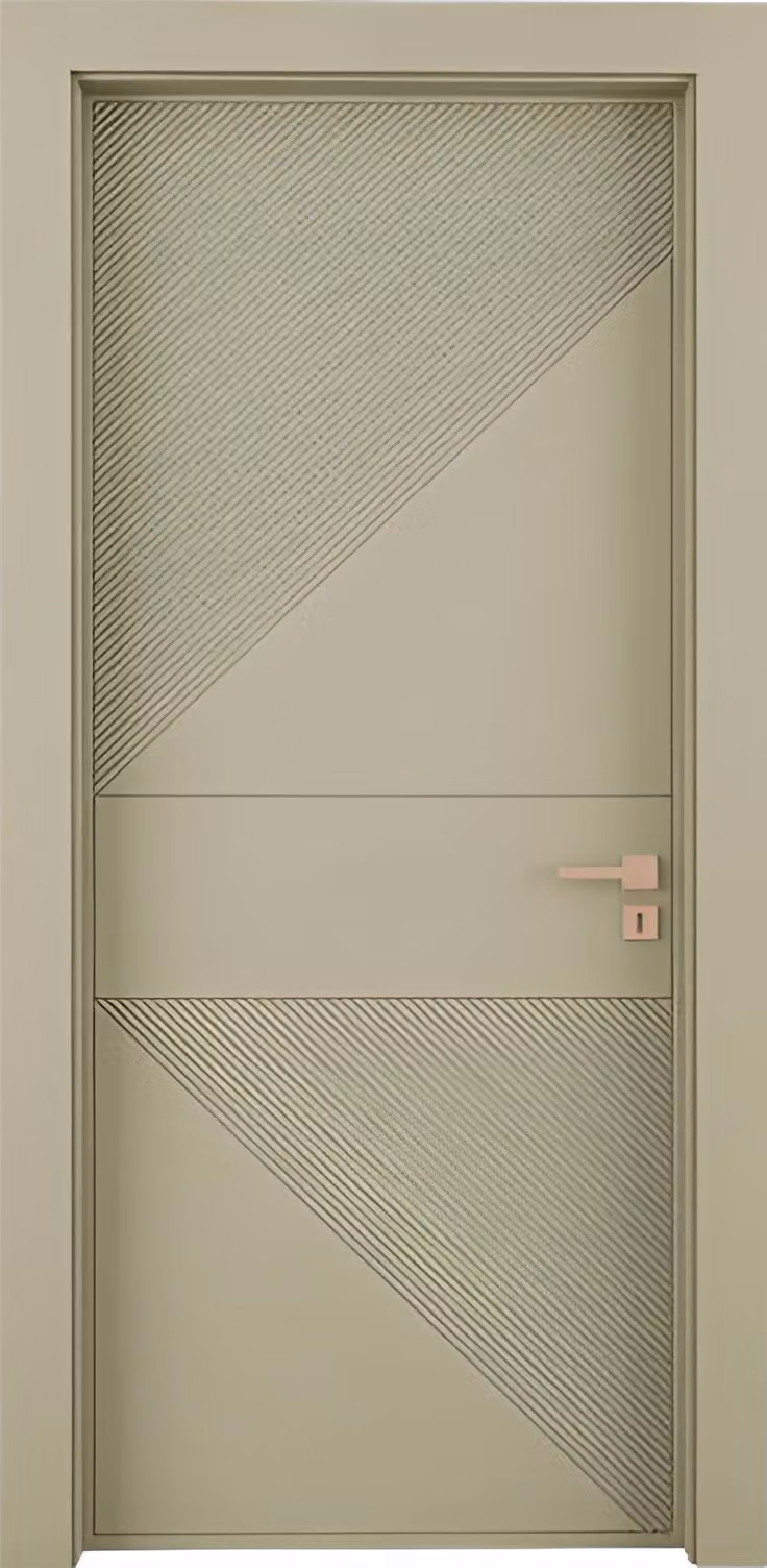 Stilvolle Beige Haustür Exklusive Wohnungstüren Designer Kompletttür