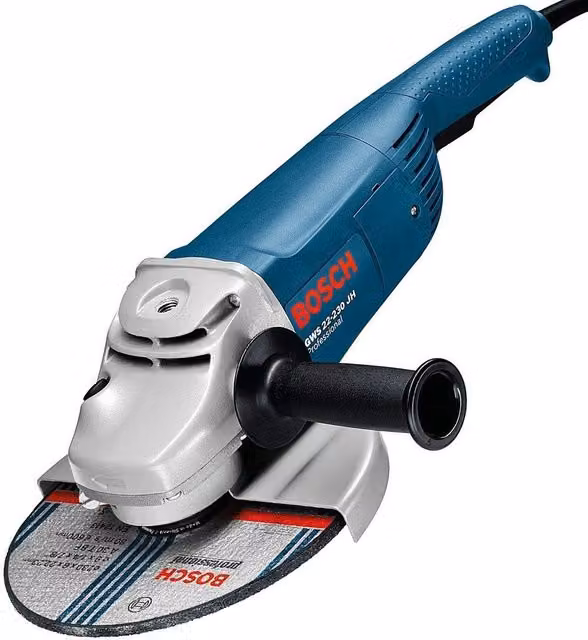 Smerigliatrice angolare professionale Bosch GWS 22 con disco da 230 mm, potenza 2200 W, colore blu – 1