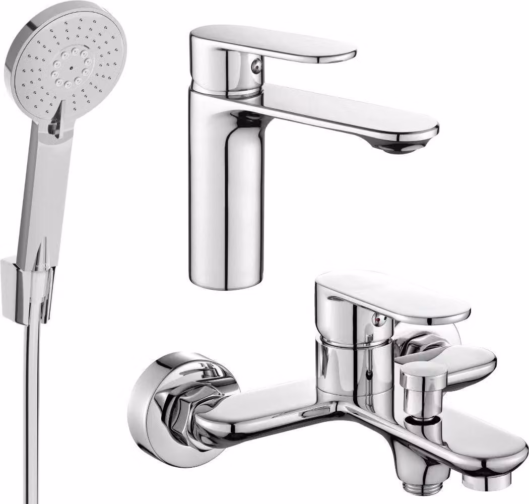 Mexen Milo R40 set da bagno, cromo - 71303R40-00
