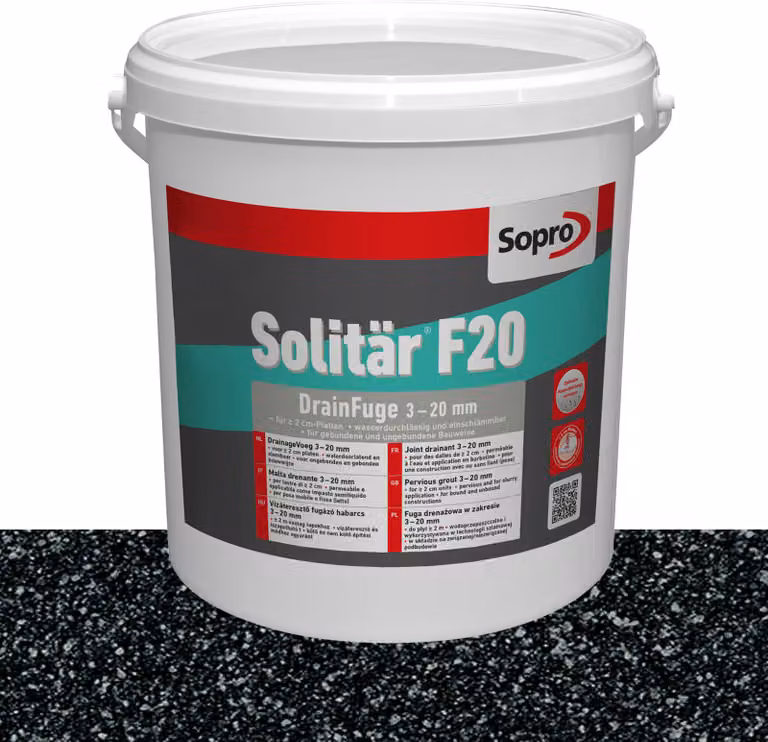 Sopro Designfuge Solitär F20 Anthrazit 25kg