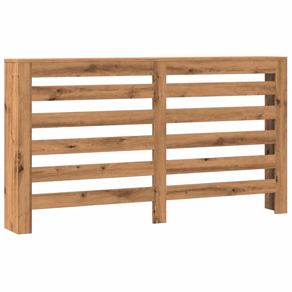 Copertura Termosifone Rovere Artigianale 149x20x82cm in Legno