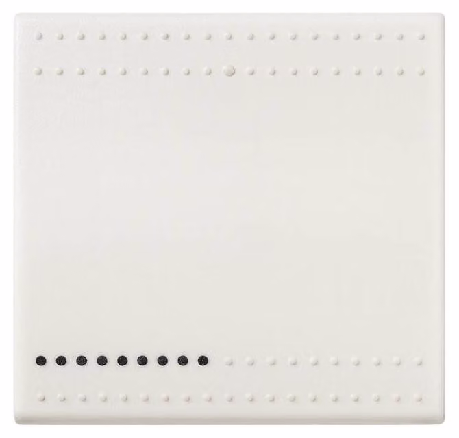 BTicino LivingLight Copritasto Bianco Illuminabile Varie Modulazioni - Numero Posti 2 Moduli