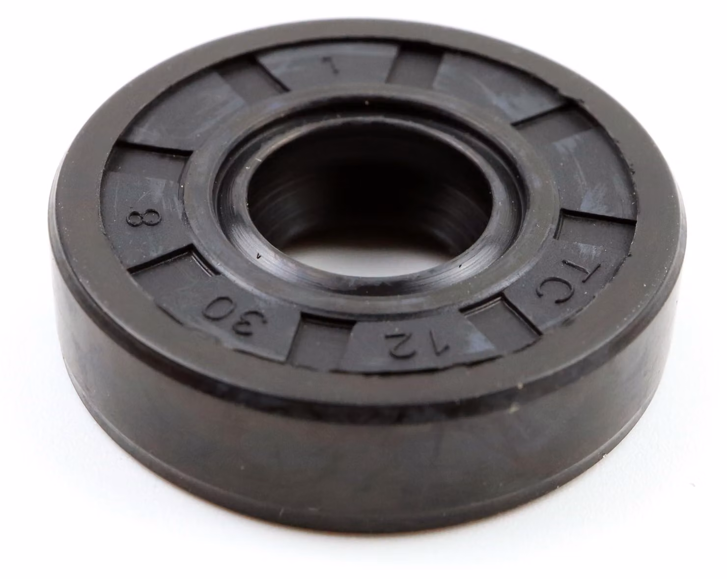Guarnizione radiale per albero, dimensioni 12x30x8 mm, materiale NBR70, conforme alla norma DIN 3760