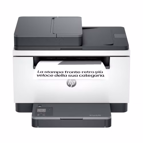 HP LaserJet M234sdw 6GX01F, Stampante Multifunzione A4, Stampa Fronte e Retro Automatica in Bianco e Nero, 29 ppm, WiFi, Ethernet, USB, ADF, Smart, No Fax, Schermo LCD a icone, Grigia