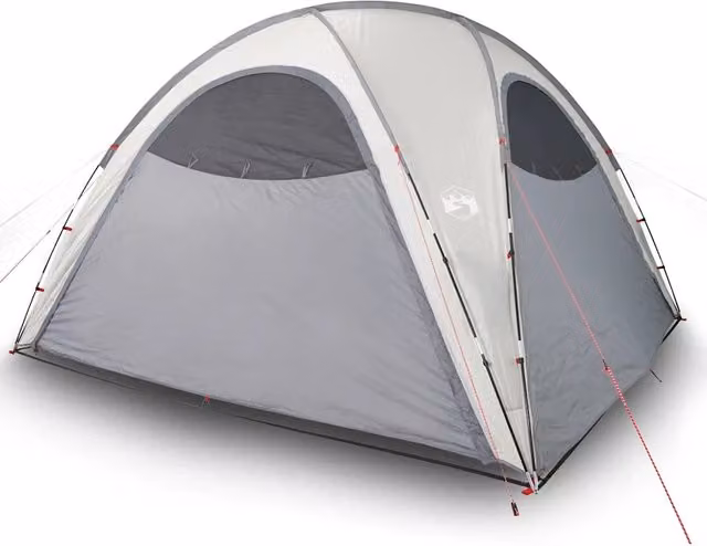 Tenda per feste bianca impermeabile in poliestere e fibra di vetro L: 360 cm, H: 219 cm