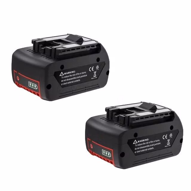 Batteria, 18V, capacità 6000mAh, 2 batterie