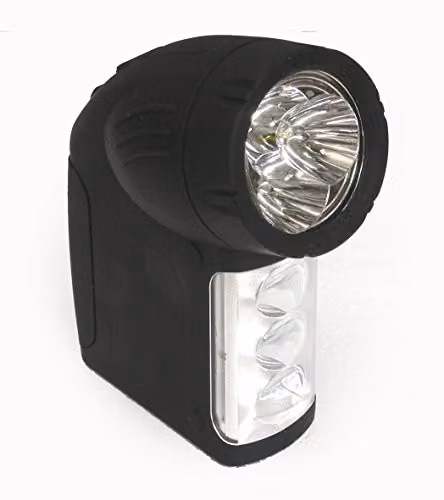 Torcia a 6 Led con impugnatura sagomata certificazione: CE, RoHs