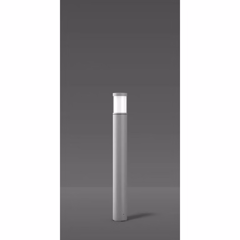 RZB Mega Laterne F, Lampada da esterno da terra, Argento, Alluminio, IP65, Strada, I
