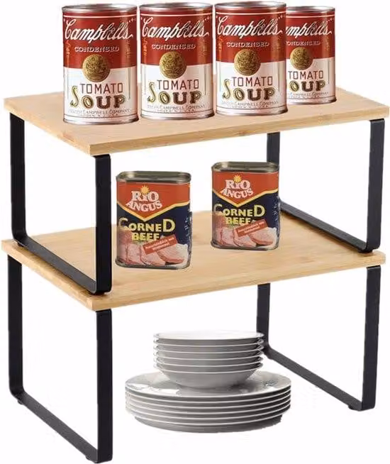 Elegante scaffale da cucina