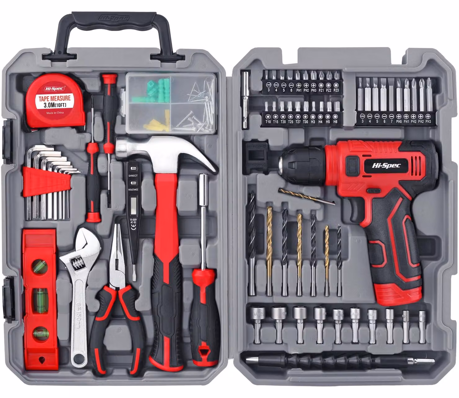 Set di avvitatore a batteria da 8V per foratura, avvitatura e lavori di bricolage