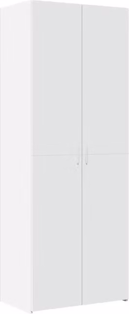 Credenza | Madia | Buffet da pranzo | Armadio da pranzo Bianca 70x42,5x185 cm in Legno Ingegnerizzato