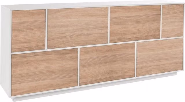 Madia 7 ante per Soggiorno Moderna 200x41,4x86cm - ENIGMA